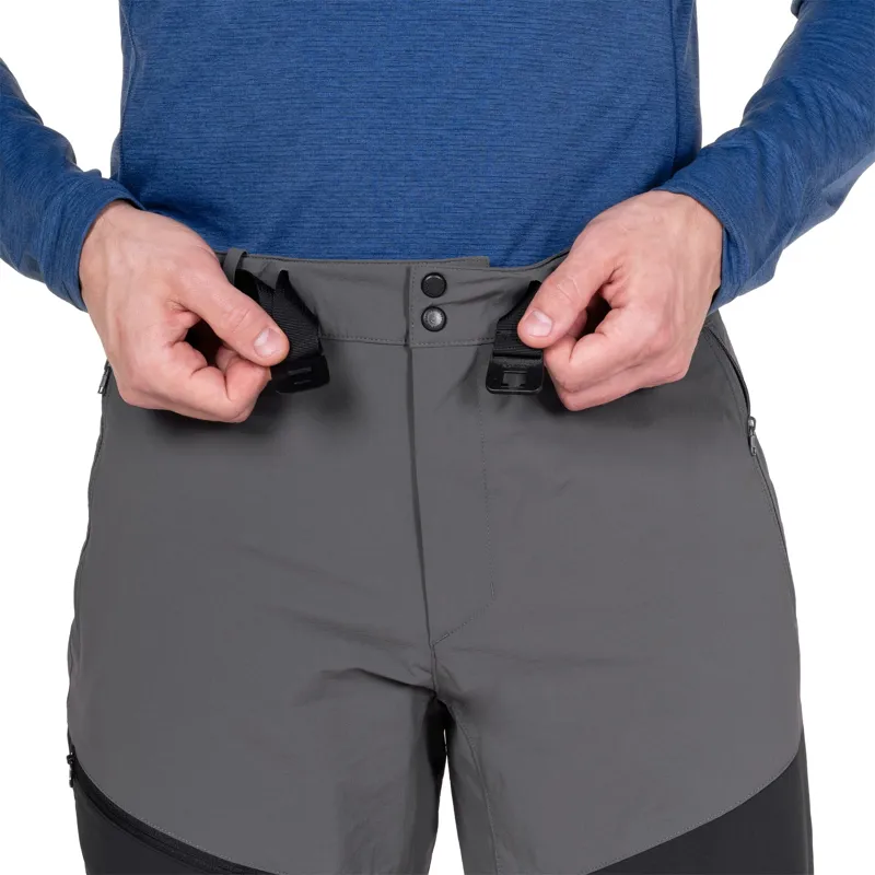 Mountain Equipment Mens Ibex Alpine Trousers - Anvil Grey-Black-12