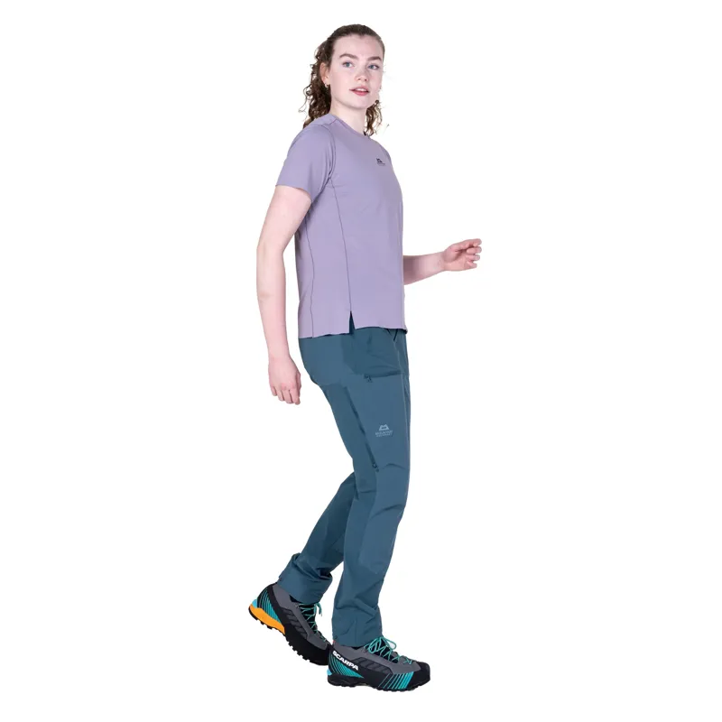 Mountain Equipment Womens Chamois Alpine Trousers -  Majolica Blue-6
