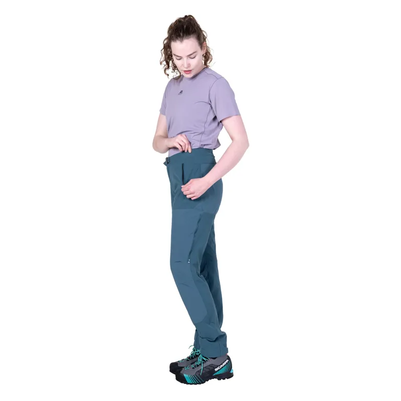 Mountain Equipment Womens Chamois Alpine Trousers -  Majolica Blue-4