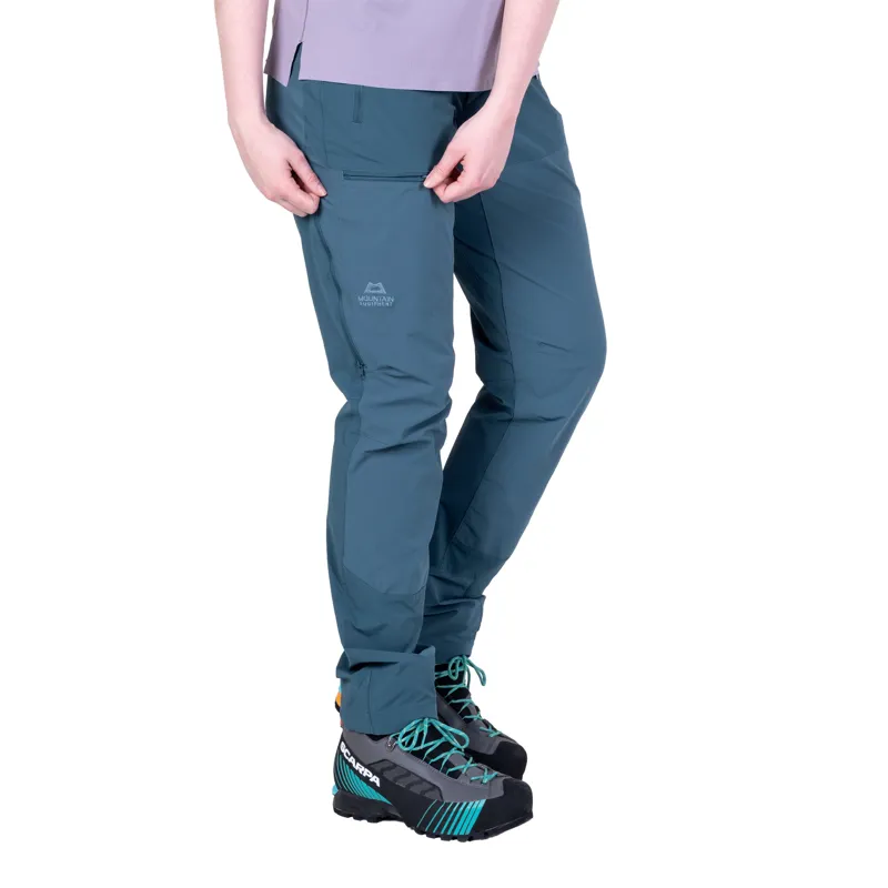 Mountain Equipment Womens Chamois Alpine Trousers -  Majolica Blue-8