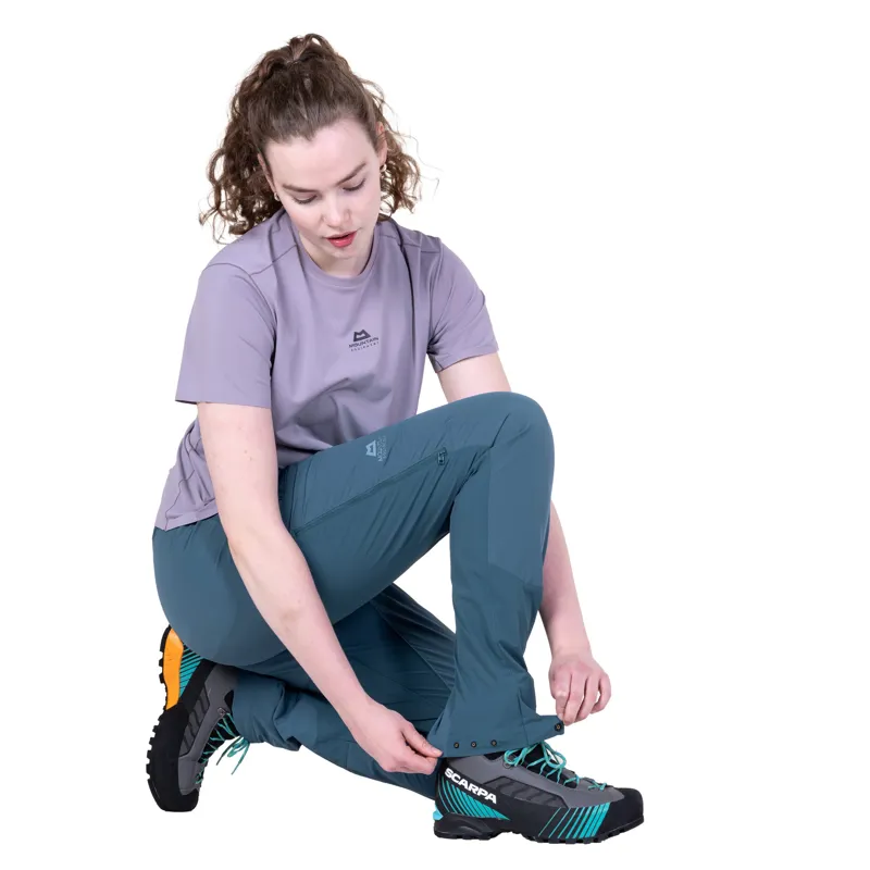 Mountain Equipment Womens Chamois Alpine Trousers -  Majolica Blue-11