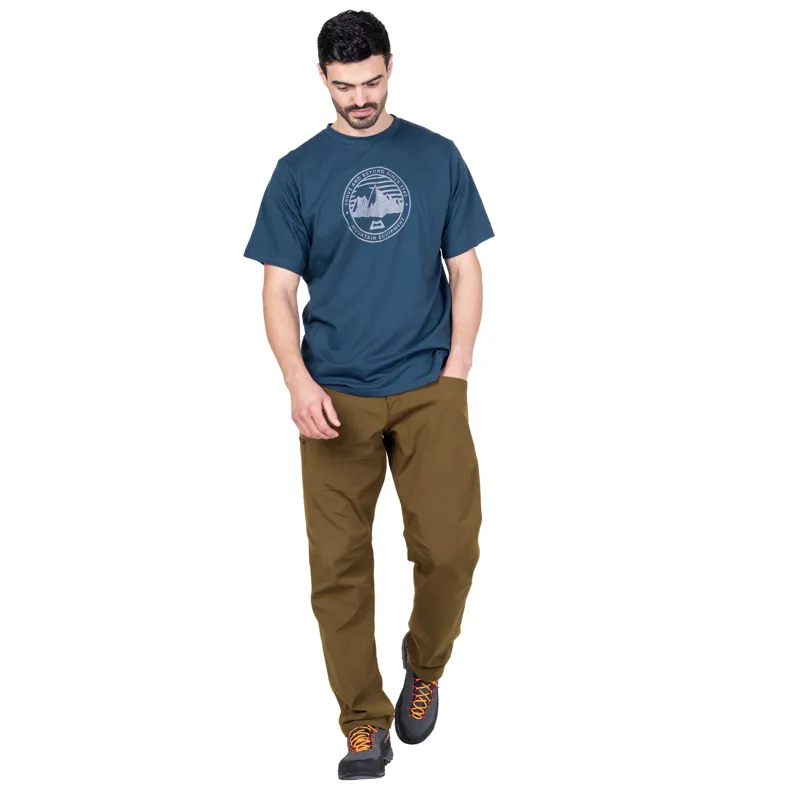 Mountain Equipment Mens Roundel Tee - Denim Blue-7