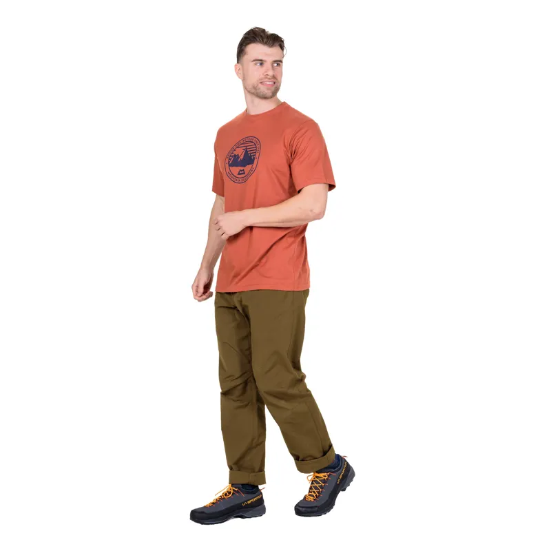 Mountain Equipment Mens Roundel Tee - Etruscan Red-6