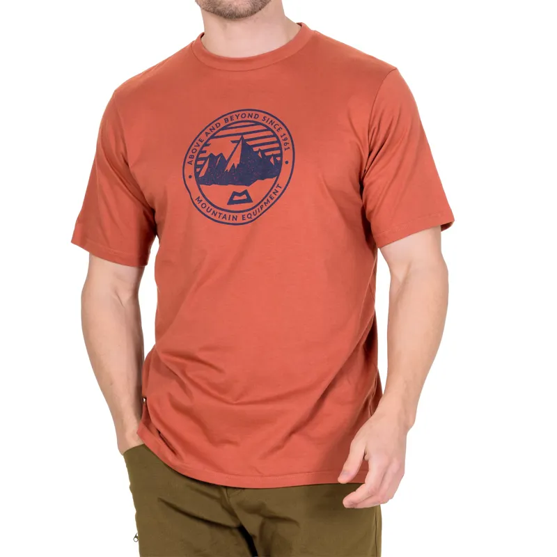 Mountain Equipment Mens Roundel Tee - Etruscan Red-7