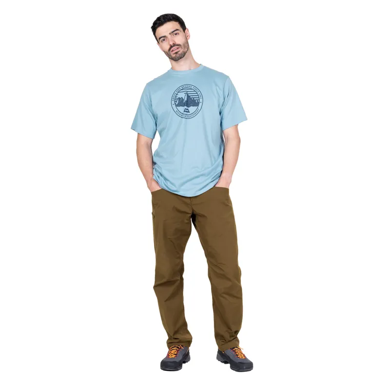 Mountain Equipment Mens Roundel Tee - Heritage Blue-5