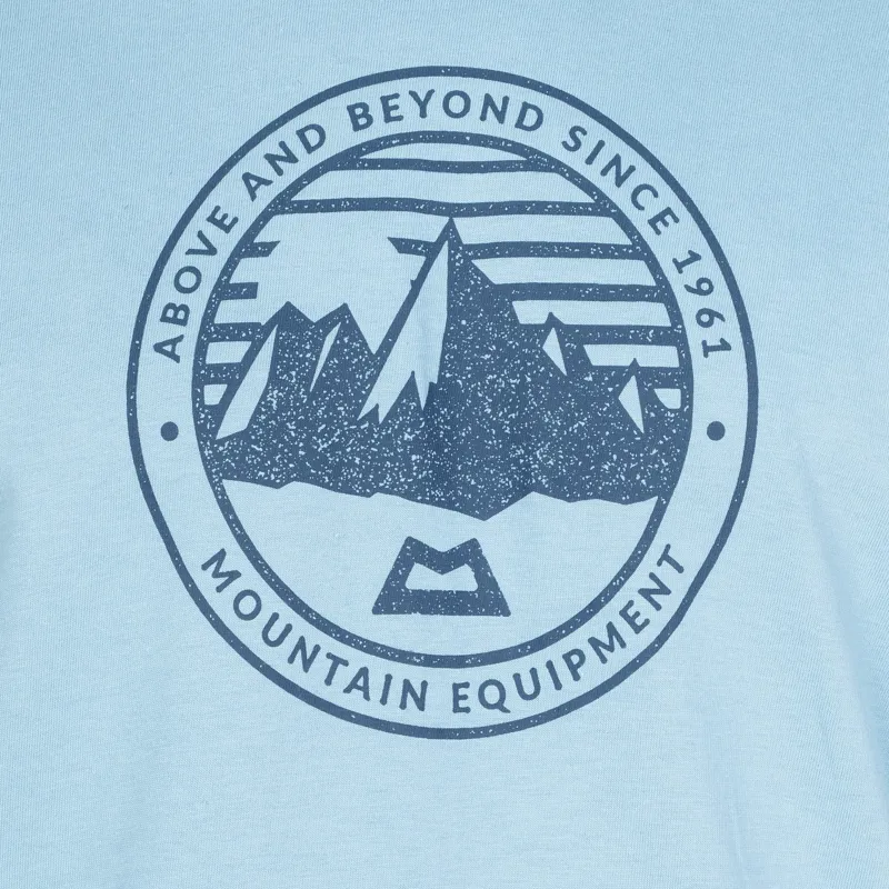 Mountain Equipment Mens Roundel Tee - Heritage Blue-1