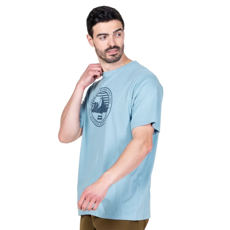 Mountain Equipment Mens Roundel Tee - Heritage Blue-2