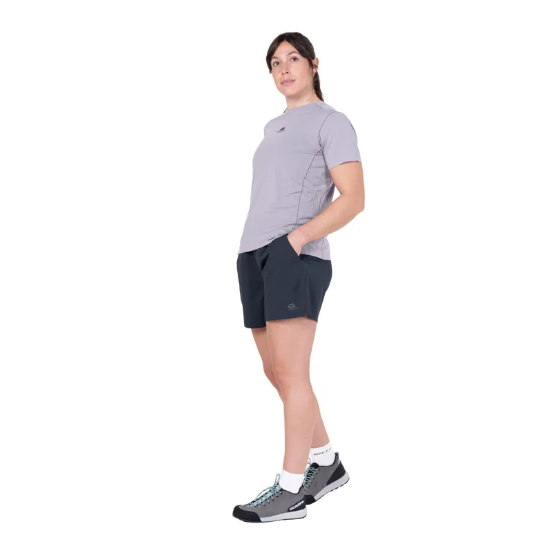 Mountain Equipment Womens Agilix Short 6 - Majolica Blue-5
