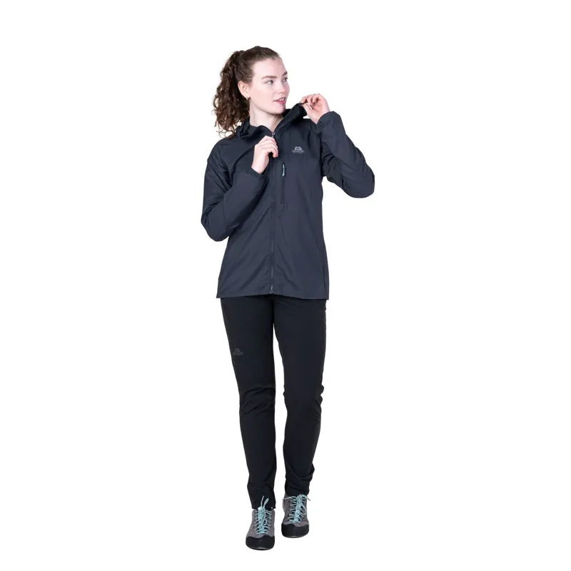 Mountain Equipment Womens Aerofoil Hooded Jacket - Blue Nights-3