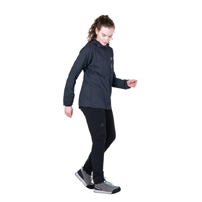 Mountain Equipment Womens Aerofoil Hooded Jacket - Blue Nights-6