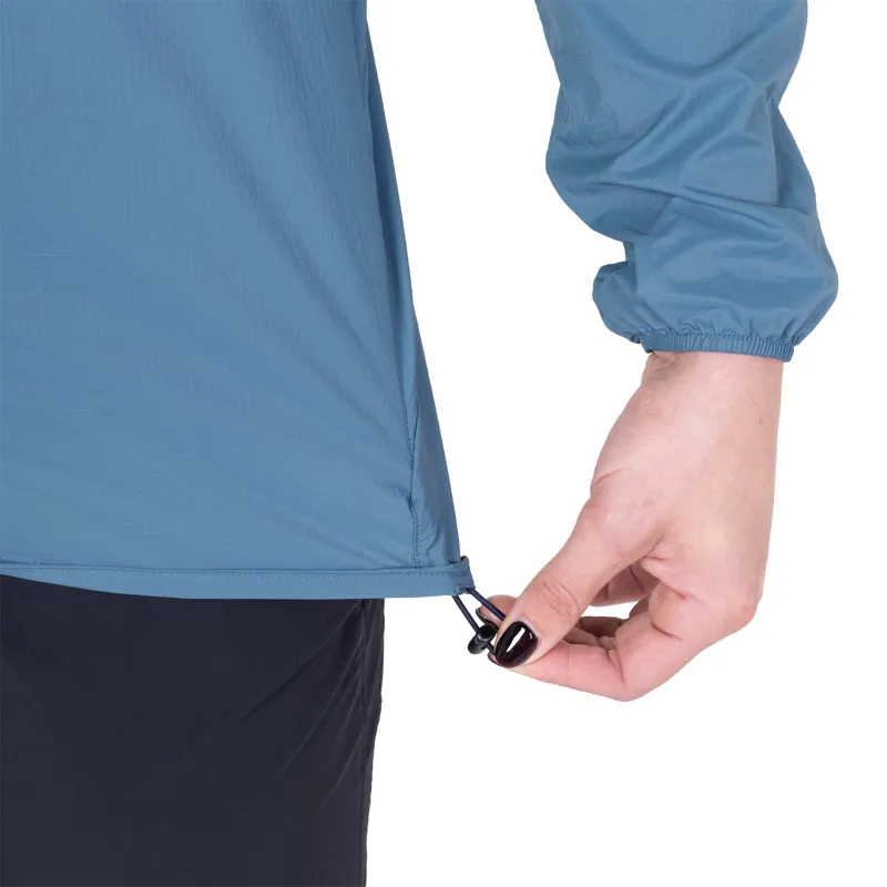 Mountain Equipment Womens Aerofoil Hooded Jacket - Stellar Blue-7