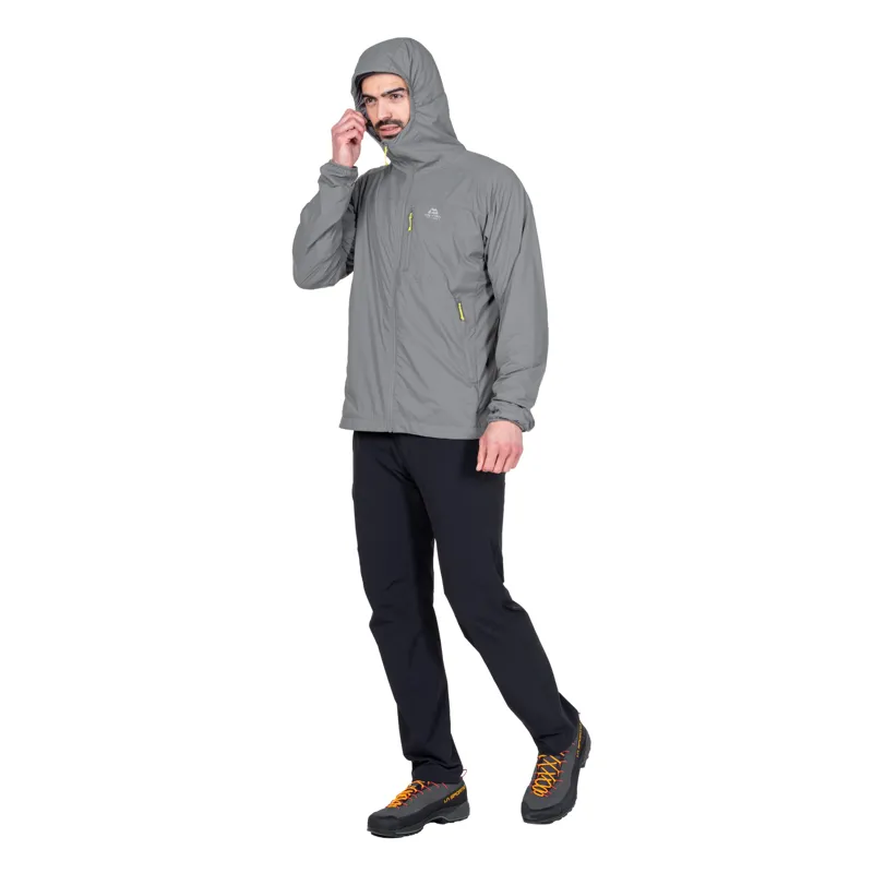 Mountain Equipment Mens Aerotherm Hooded Jacket - Atlantic Blue-8