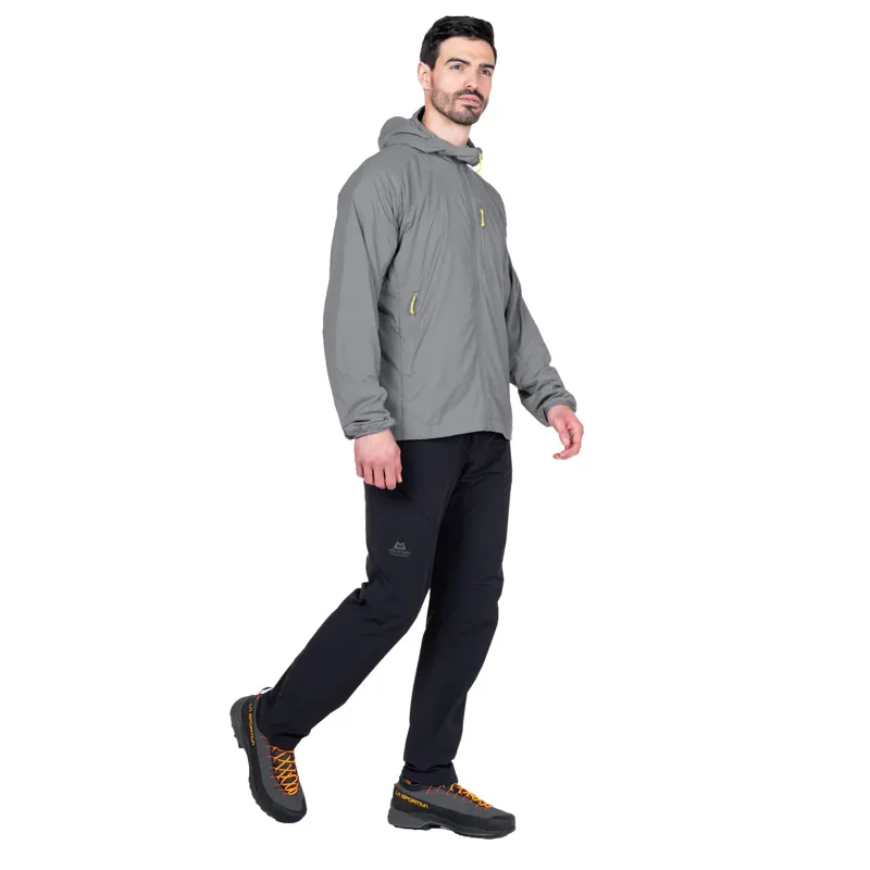 Mountain Equipment Mens Aerotherm Hooded Jacket - Atlantic Blue-3