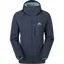 Mountain Equipment Womens Aerotherm Hooded Jacket - Blue Nights
