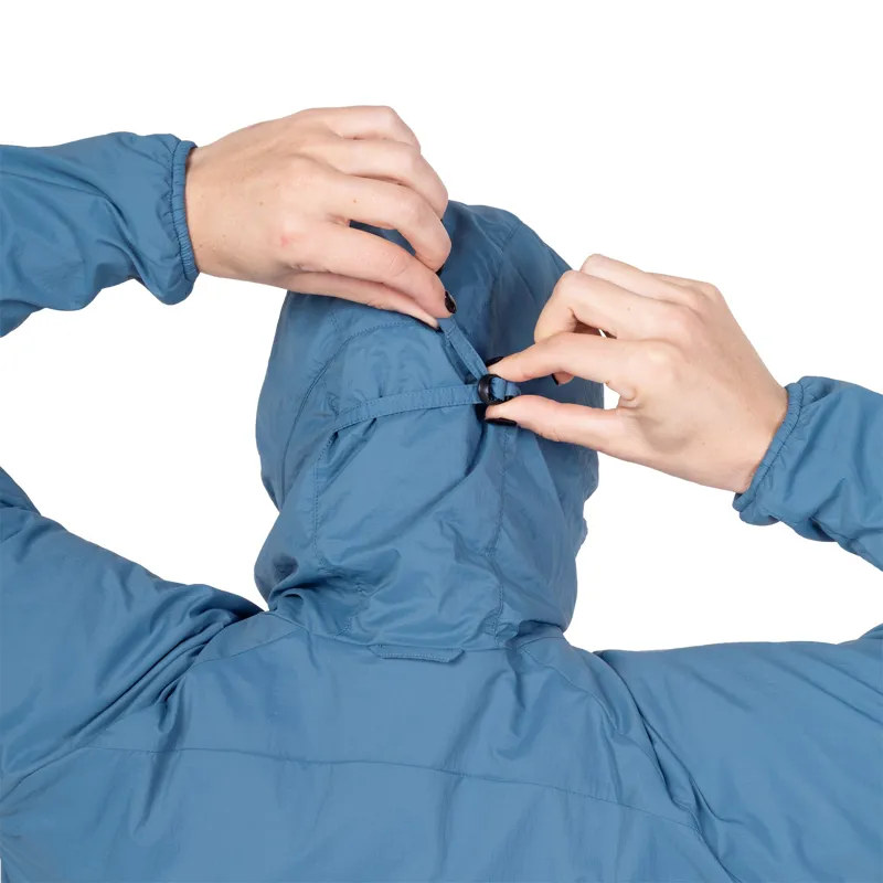 Mountain Equipment Womens Aerotherm Hooded Jacket - Stellar Blue-10