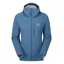 Mountain Equipment Womens Aerotherm Hooded Jacket - Stellar Blue
