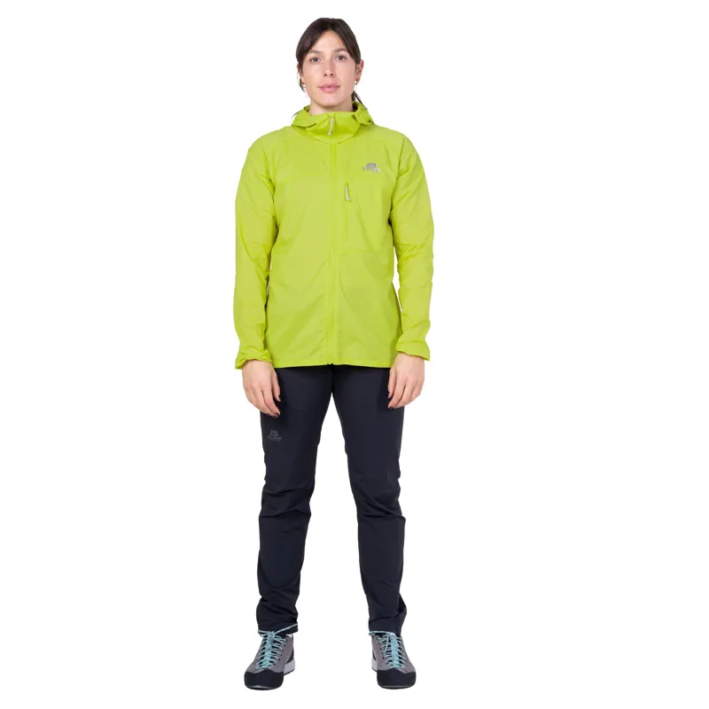 Mountain Equipment Womens Aerofoil Hooded Jacket - Vine Green-1