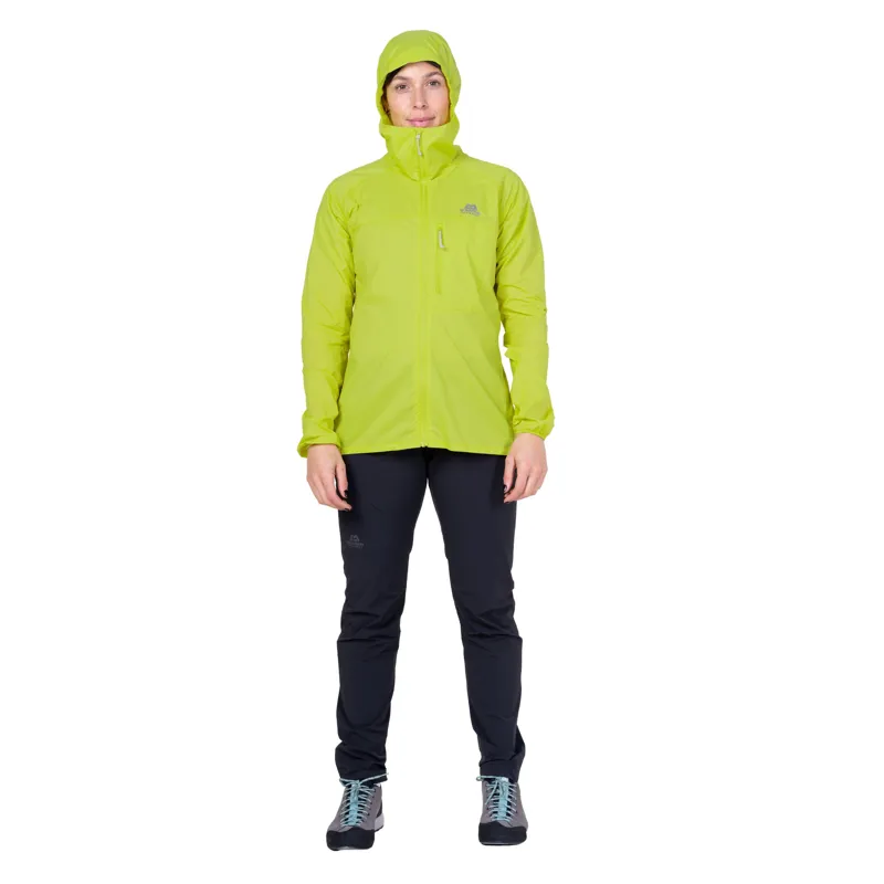 Mountain Equipment Womens Aerofoil Hooded Jacket - Vine Green-8