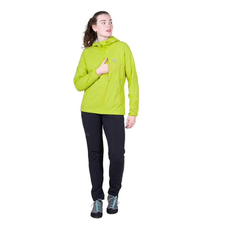 Mountain Equipment Womens Aerotherm Hooded Jacket - Vine Green-5