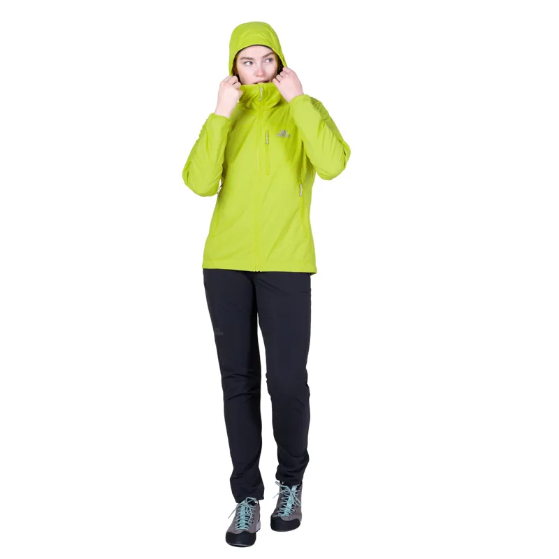 Mountain Equipment Womens Aerotherm Hooded Jacket - Vine Green-7