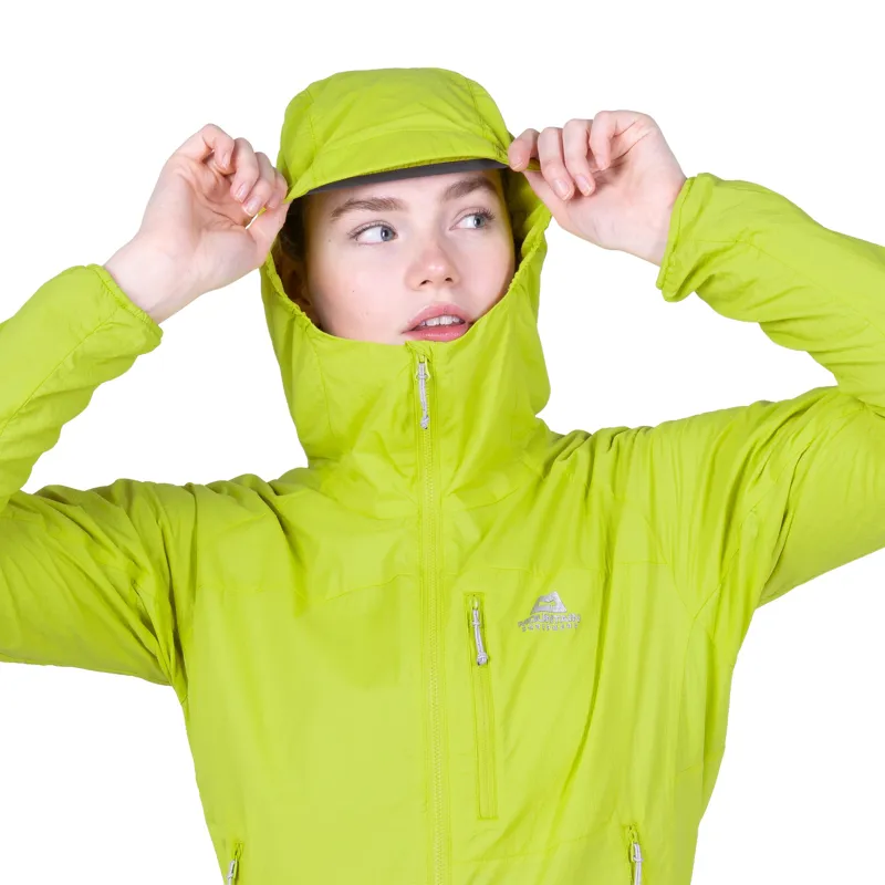 Mountain Equipment Womens Aerotherm Hooded Jacket - Vine Green-8