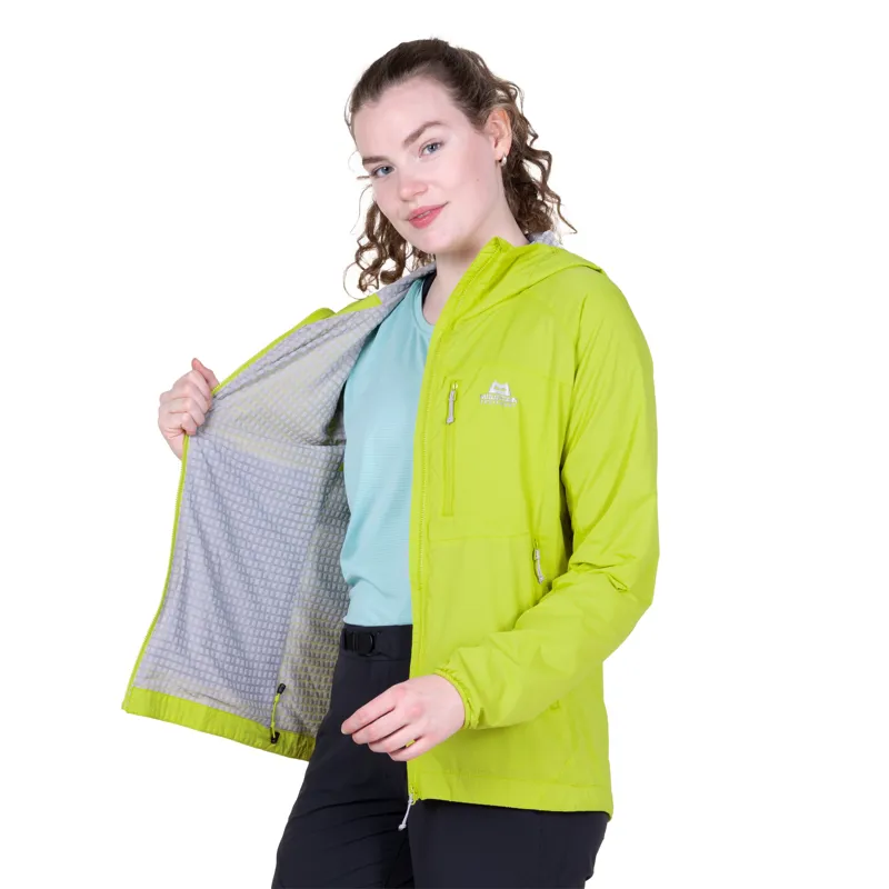 Mountain Equipment Womens Aerotherm Hooded Jacket - Vine Green-11
