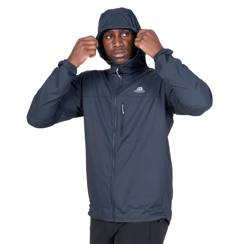Mountain Equipment Mens Aerofoil Hooded Jacket - Blue Nights-7
