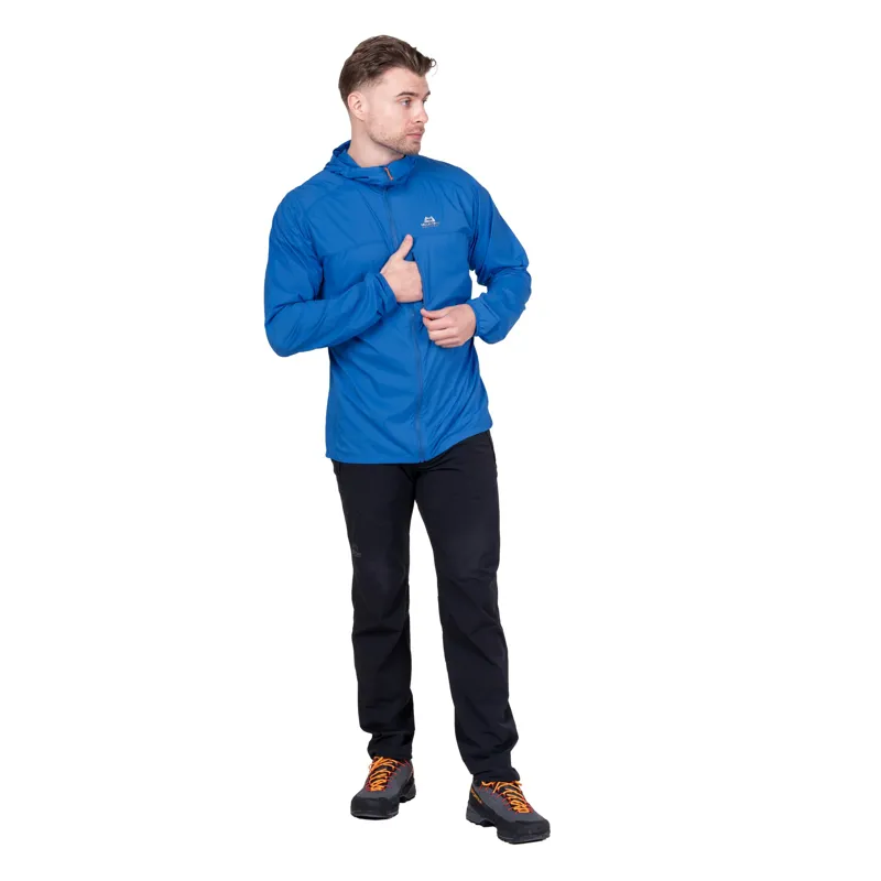 Mountain Equipment Mens Aerofoil Hooded Jacket - Atlantic Blue-4