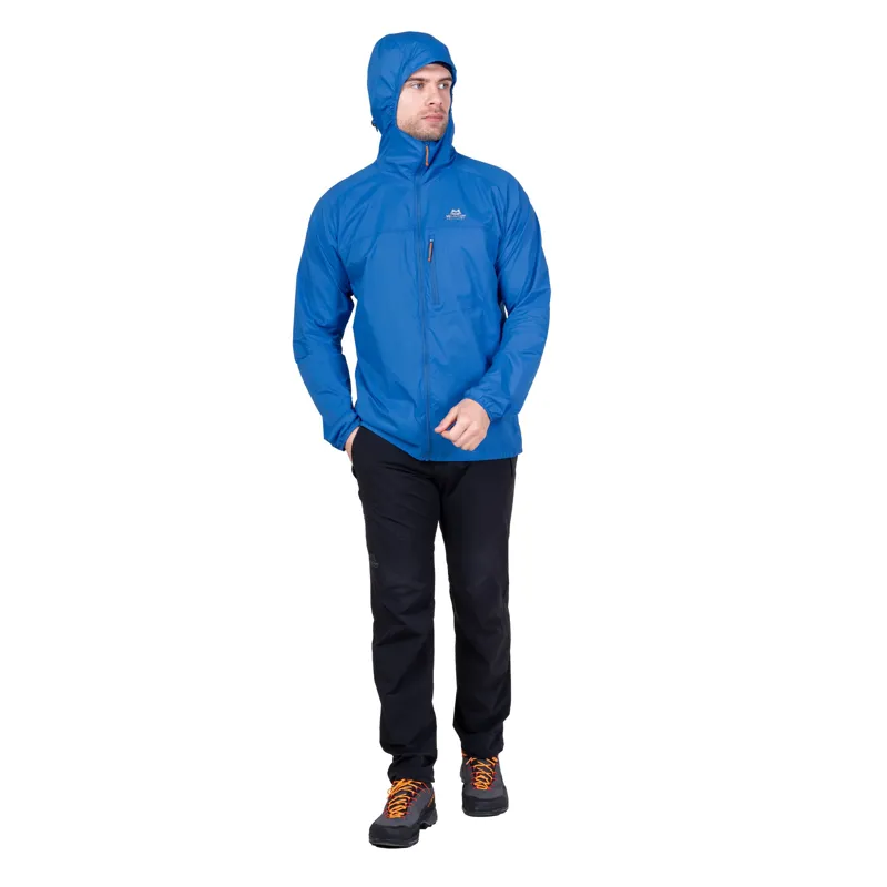 Mountain Equipment Mens Aerofoil Hooded Jacket - Atlantic Blue-5