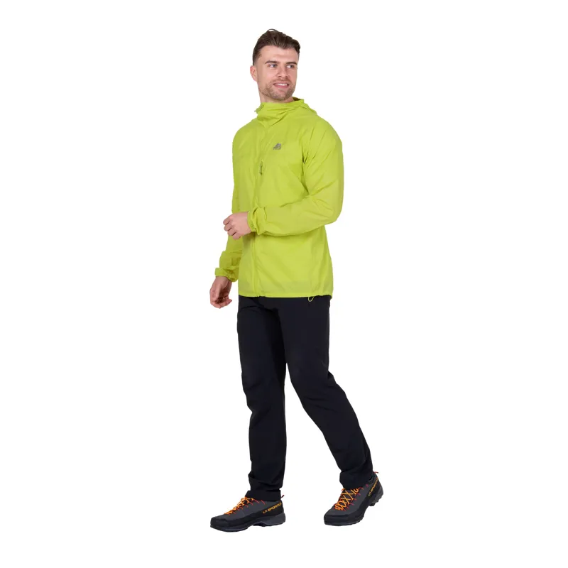 Mountain Equipment Mens Aerofoil Hooded Jacket - Vine Green-1