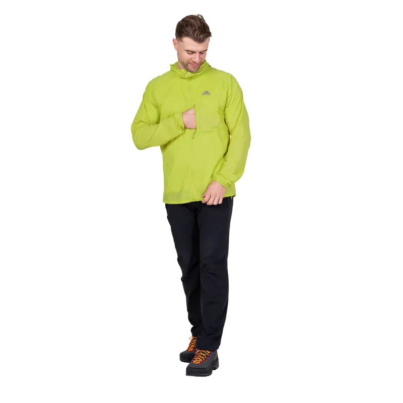 Mountain Equipment Mens Aerofoil Hooded Jacket - Vine Green-5