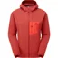 Mountain Equipment Womens Echo Hooded Jacket - Merlot-Chili