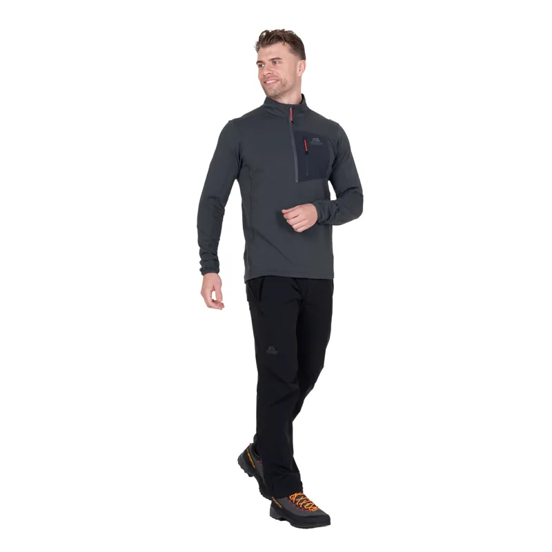 Mountain Equipment Mens Lumiko Zip-T Fleece - Ombre Blue-Cosmos-5