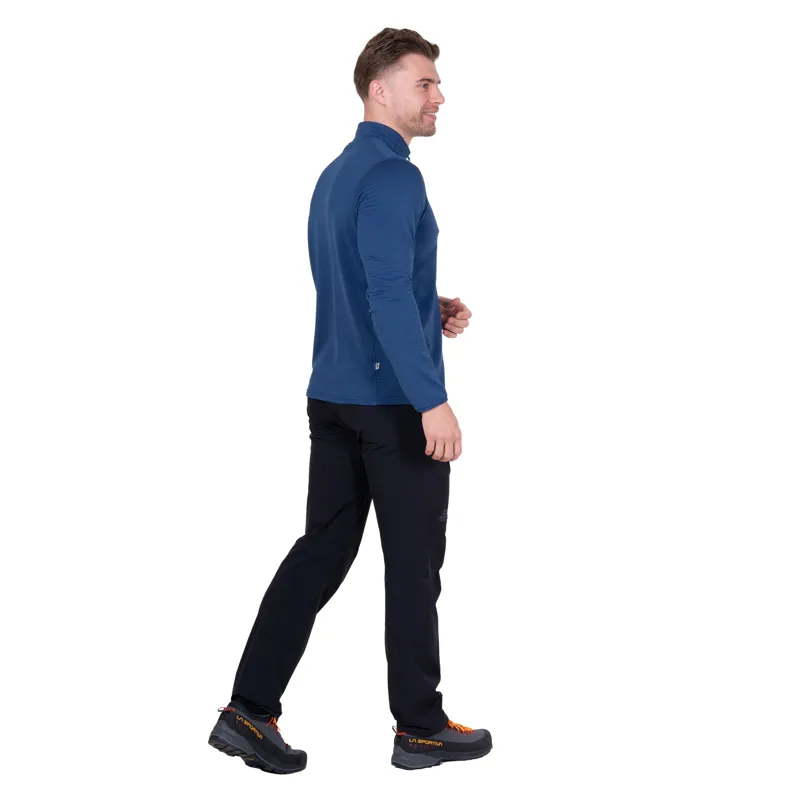 Mountain Equipment Mens Lumiko Zip-T Fleece - Admiral-Cosmos-4