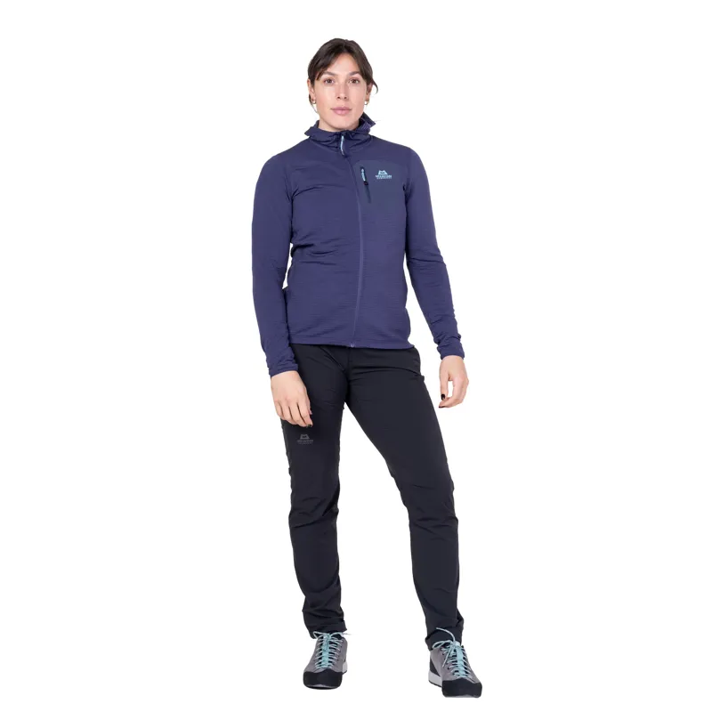Mountain Equipment Womens Lumiko Hooded Jacket - Amethyst-Medieval-1