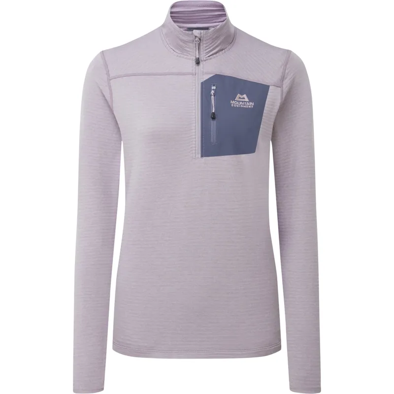 Mountain Equipment Womens Lumiko Zip-T Fleece - Allium-Ombre