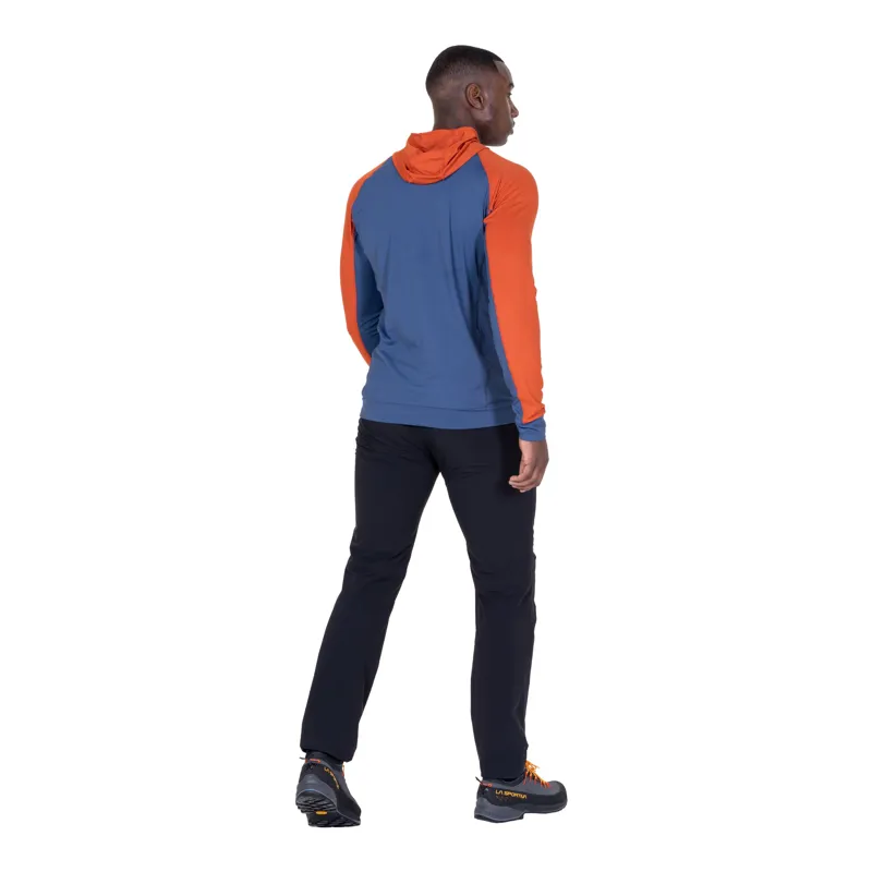 Mountain Equipment Aiguille Hooded Top - Admiral Blue-2