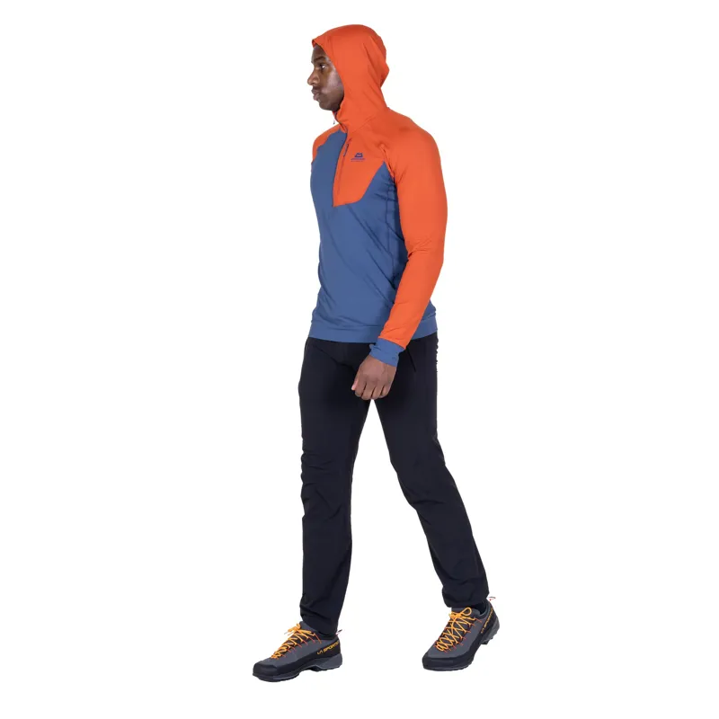 Mountain Equipment Mens Aiguille Hooded Top - Vine-Majolica-7