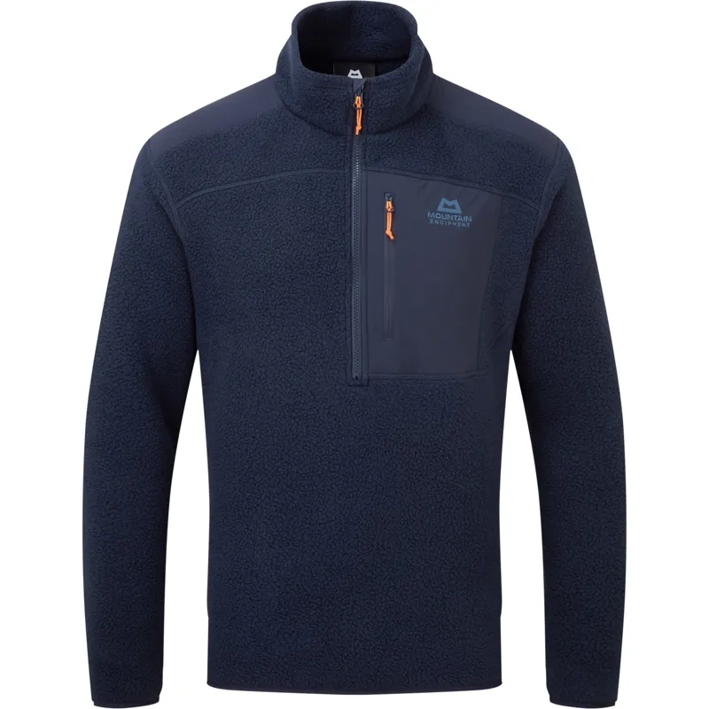 Mountain Equipment Mens Highpile Zip-T - Cosmos