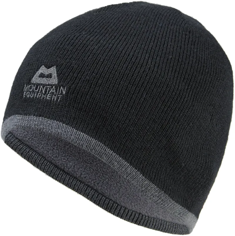 Mountain Equipment Plain Knitted Beanie - Black-Shadow