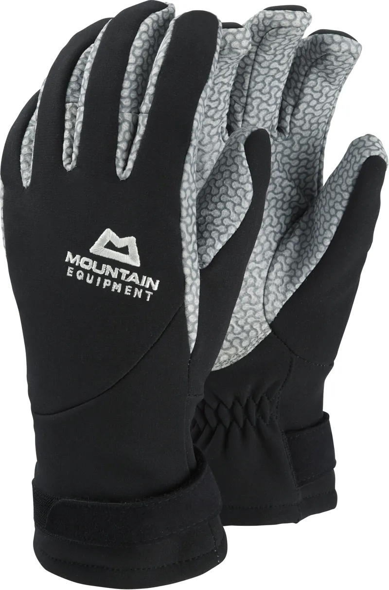 Mountain Equipment Womens Super Alpine Gloves - Black-Titanium