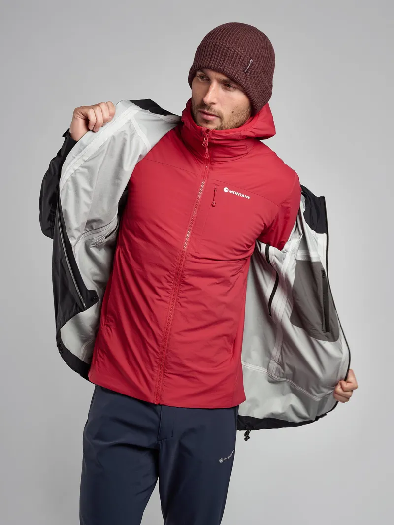 Montane Mens Fireball Hoodie - Acer Red-8