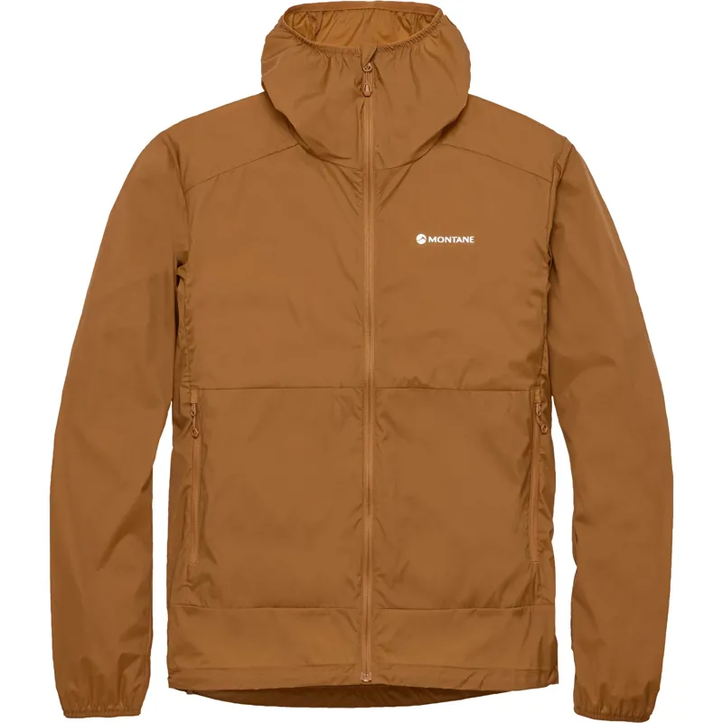 Montane Mens Featherlite Hoodie - Amber