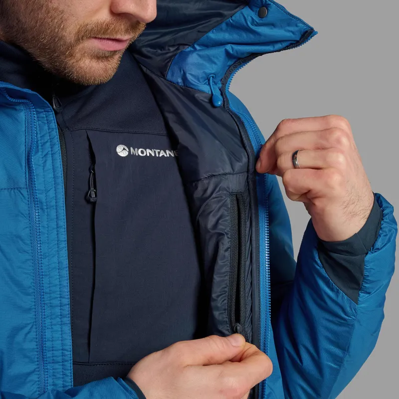 Montane Mens Fortes Lite Hoodie - Neptune Blue-4