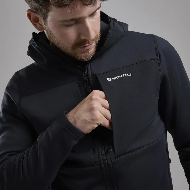 Montane Mens Fury XT Hoodie - Black-5