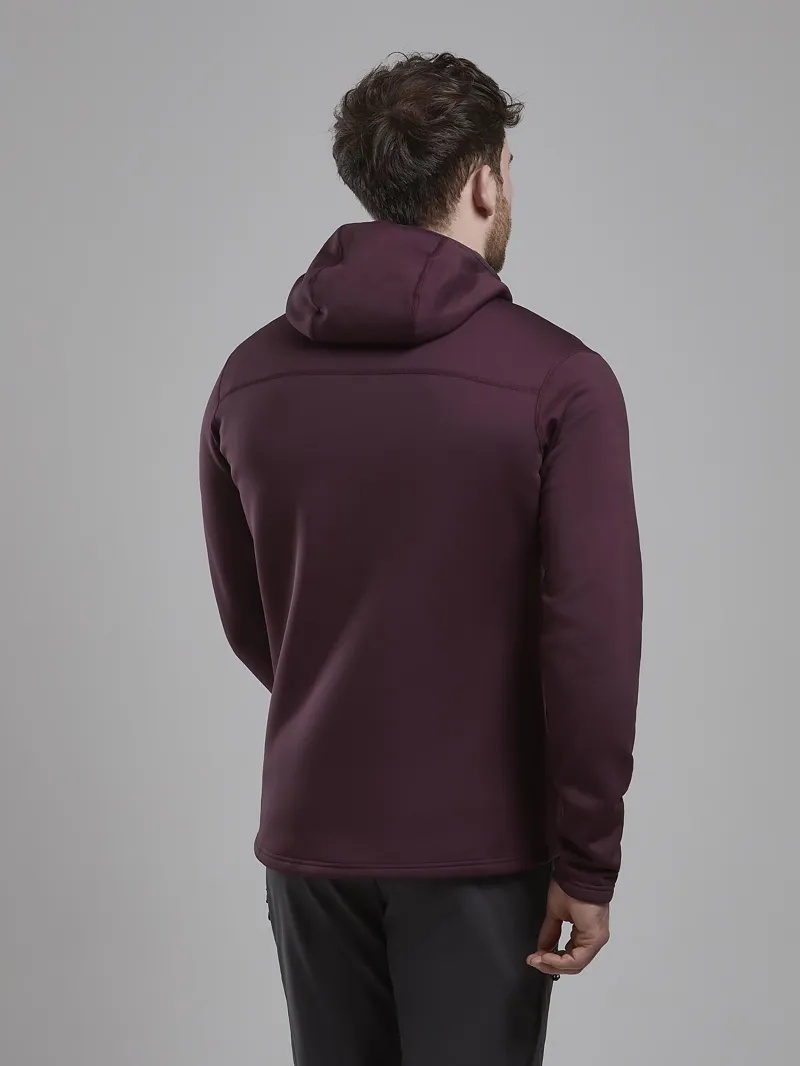 Montane Mens Fury Hoodie - Dark Garnet-2