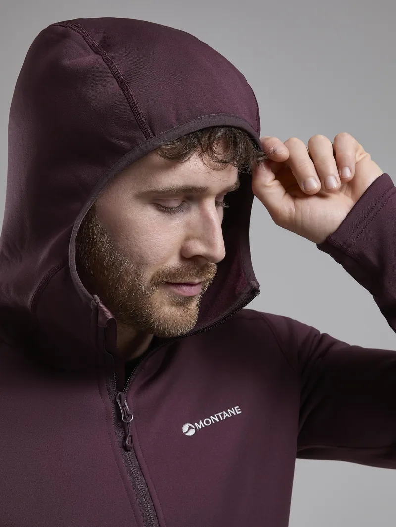 Montane Mens Fury Hoodie - Dark Garnet-3