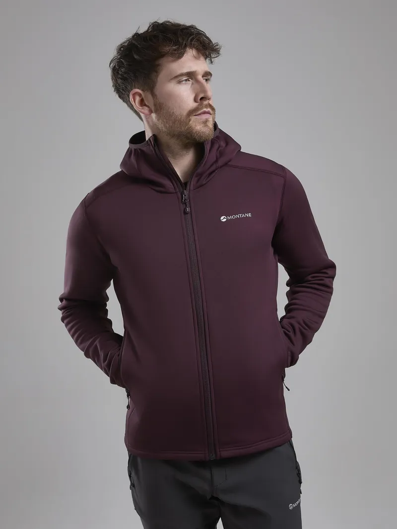 Montane Mens Fury Hoodie - Dark Garnet-4