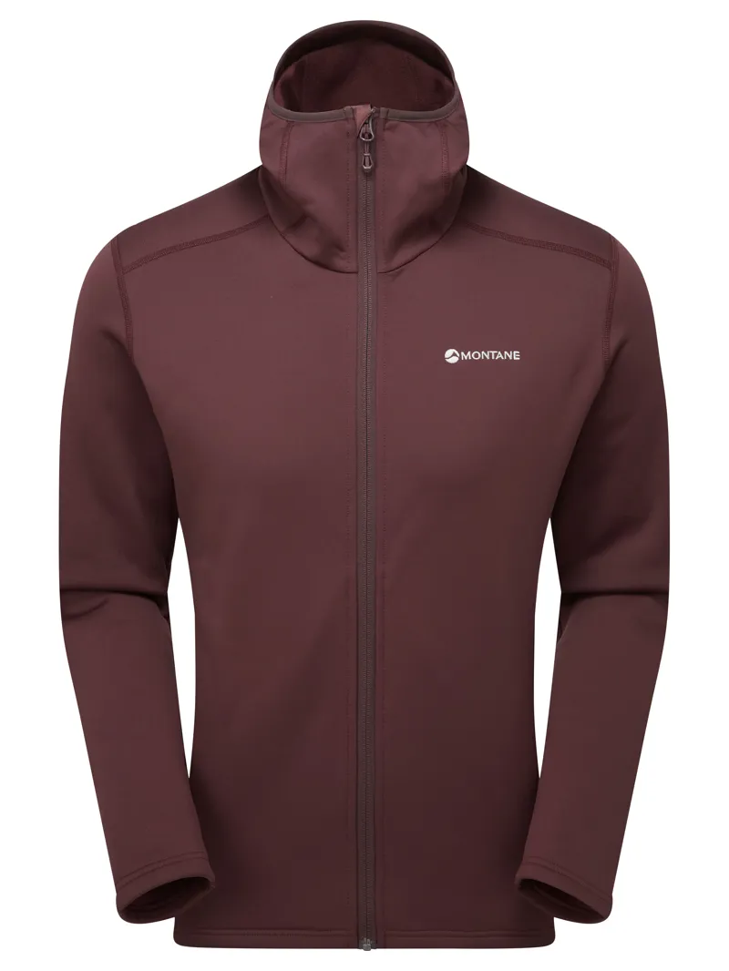 Montane Mens Fury Hoodie - Dark Garnet