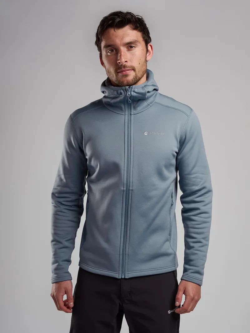 Montane Mens Fury Hoodie - Stone Blue-1